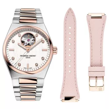 Frederique Constant® Analogique 'Highlife Heart Beat' Femmes Montre FC-310VD2NH2B