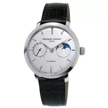 Frederique Constant® Multi Zifferblatt 'Slimline' Herren Uhr FC-702S3S6