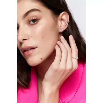 Gena.paris® 'Rock' Women's Sterling Silver Earcuff - Rose GBO1205-R