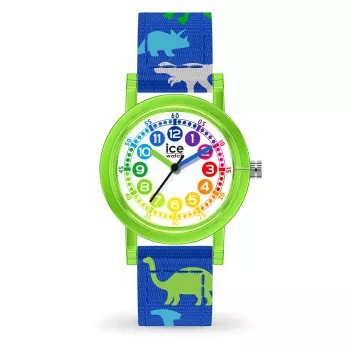 Ice Watch® Analogique 'Ice Learning - Green Dinosaur' Garçons Montre (Super Petit) 024501