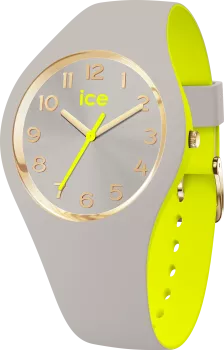 Ice Watch® Analoog 'Ice duo chic - grey lime' Dames Horloge (Small) 023279