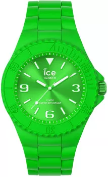 Ice Watch® Analogue 'Ice Generation - Flashy Green' Unisex's Watch (Medium) 019160