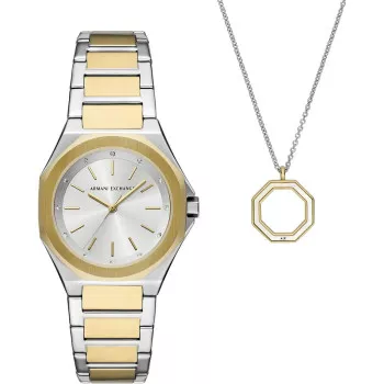 Armani Exchange® Analog 'Andrea' Damen Uhr AX7161SET