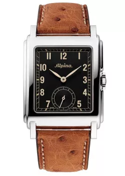 Alpina® Analogique 'Heritage Carrée' Hommes Montre AL-530BA3C6