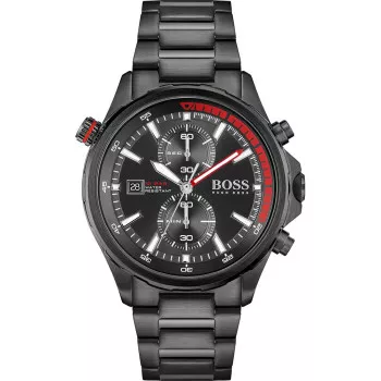 Hugo Boss® Chronograaf 'Globetrotter' Heren Horloge 1513825