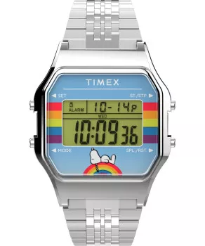 Timex® Digitaal 'Peanuts timex 80' Unisex Horloge TW2V61300