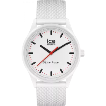 Ice Watch® Analogue 'Ice Solar Power - Polar' Unisex's Watch (Medium) 018390