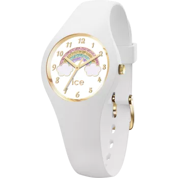 Ice Watch® Analog 'Ice Fantasia - Rainbow White' Mädchen Uhr (Extra Small) 018423