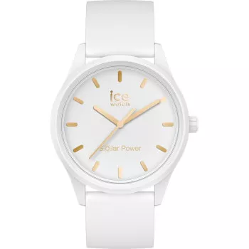 Ice Watch® Analogique 'Ice Solar Power - White Gold' Femmes Montre (Petite) 018474