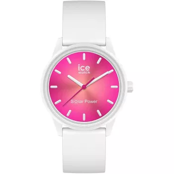 Ice Watch® Analoog 'Ice solar power - coral reef' Dames Horloge (Small) 019031