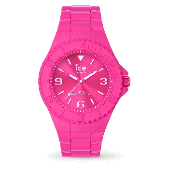 Ice Watch® Analog 'Ice Generation - Flashy Pink' Damen Uhr (Medium) 019163