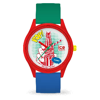 Ice Watch® Analog 'Coca Cola×ice-watch - Pop Art' Herren Uhr (Medium) 019902