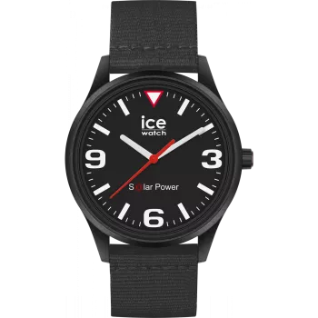 Ice Watch® Analoog 'Ice solar power - black tide' Unisex Horloge (Medium) 020058