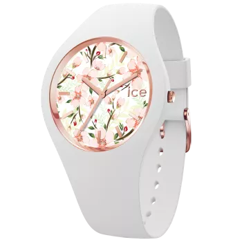 Ice Watch® Analog 'Ice Flower - White Sage' Damen Uhr (Medium) 020516