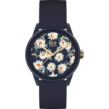 Ice Watch® Analog 'Ice Solar Power - Twilight Daisy' Damen Uhr (Small) 020599