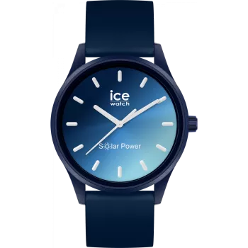 Ice Watch® Analog 'Ice Solar Power - Blue Sunset' Damen Uhr (Medium) 020604