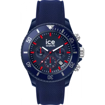 Ice Watch® Chronograph 'Ice Chrono - Dark Blue Red' Men's Watch 020622