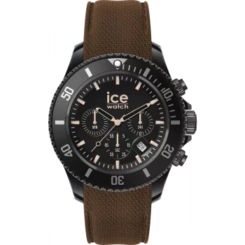 Ice Watch® Chronograph 'Ice Chrono - Black Brown' Men's Watch 020625