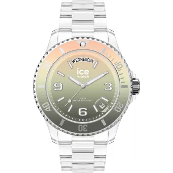 Ice Watch® Analogue 'Ice Clear Sunset - Yoga' Unisex's Watch (Medium) 021438