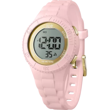 Ice Watch® Digital 'Ice Digit - Pink Lady Gold' Mädchen Uhr (Small) 021608