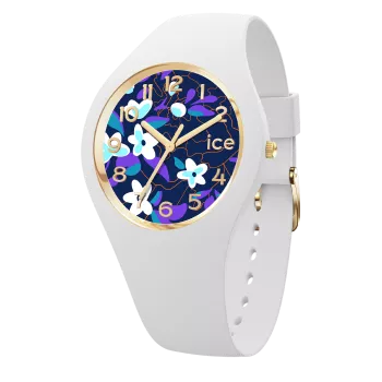 Ice Watch® Analogue 'Ice Flower - Digital Purple' Women's Watch (Small) 021734