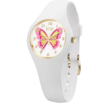Ice Watch® Analogue 'Ice Fantasia - Butterfly Lily' Girls's Watch (Extra Small) 021951
