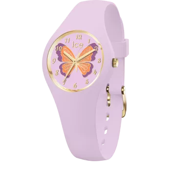 Ice Watch® Analogue 'Ice Fantasia - Butterfly Lilac' Girls's Watch (Extra Small) 021952