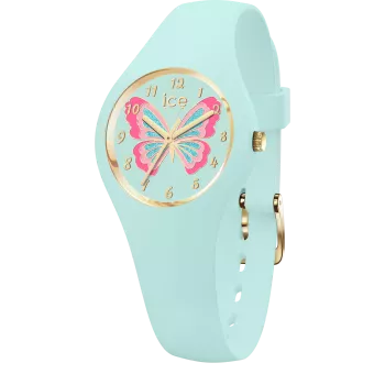 Ice Watch® Analogue 'Ice Fantasia - Butterfly Bloom' Girls's Watch (Extra Small) 021953