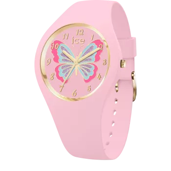 Ice Watch® Analogue 'Ice Fantasia - Butterfly Rosy' Women's Watch (Small) 021955