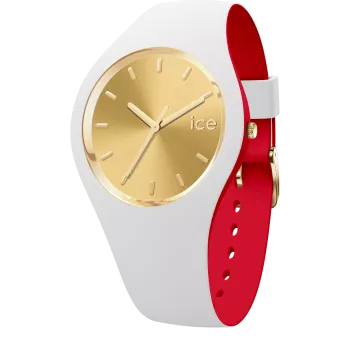 Ice Watch® Analog 'Ice Loulou - White Gold Chic' Damen Uhr (Medium) 022328