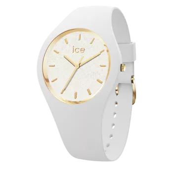 Ice Watch® Analogue 'Ice Glitter - White Infinity' Girls's Watch (Small) 022573