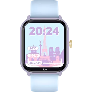 Ice Watch® Digital 'Ice Smart Junior 2.0 - Purple - Soft Blue' Child's Watch 022801