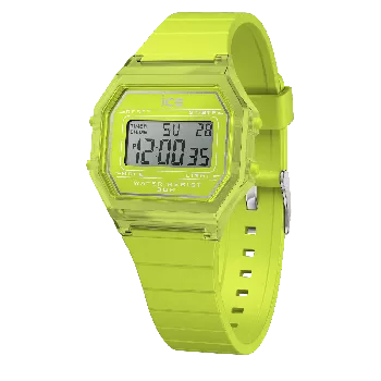 Ice Watch® Digital 'Ice Digit Retro - Green Lime - Clear' Child's Watch (Small) 022890