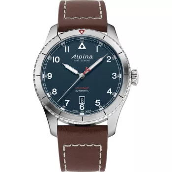 Alpina® Analog 'Startimer Pilot' Herren Uhr AL-525NW4S26