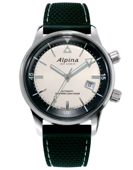 Alpina® Analogue 'Seastrong Diver Heritage' Men's Watch AL-525S4H6