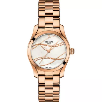 Tissot® Analogue 'T-wave' Women's Watch T1122103311100