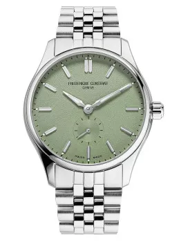 Frederique Constant® Analoog 'Classics index small seconds' Heren Horloge FC-530GR3B6B