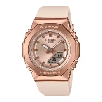 Casio® Analogue-digital 'G-shock' Women's Watch GM-S2110PG-4AER