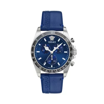 Versace® Chronograph 'Greca Chr Wave' Men's Watch VE0H00125
