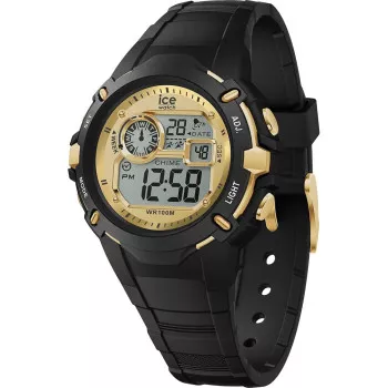 Ice Watch® Digital 'Ice Digit Explorer - Black Gold' Femmes Montre (Petite) 024009