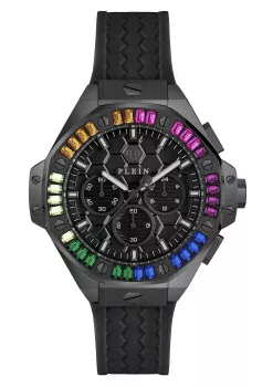 Philipp Plein® Chronographe 'Plein Chrono Royal' Mixte Montre PWPSA0724