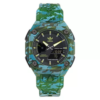 Adidas Originals® Analogue-digital 'City Tech One Grfx' Unisex's Watch AOST24075