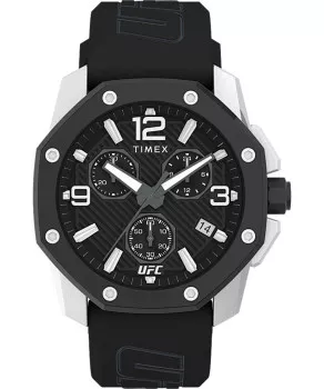 Timex® Chronographe 'Ufc Icon Chronograph Chrono' Hommes Montre TW2V58600