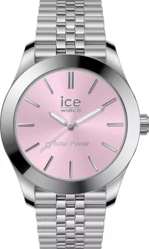 Ice Watch® Analogique 'Ice Steel - Silver Light Pink' Femmes Montre (Petite) 023790