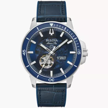 Bulova® Analog 'Marine Star' Herren Uhr 96A291