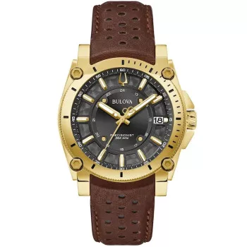Bulova® Analoog 'Precisionist icon' Heren Horloge 97B216