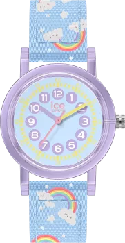 Ice Watch® Analoog 'Ice learning - light blue rainbow' Kind Horloge (Small) 023299