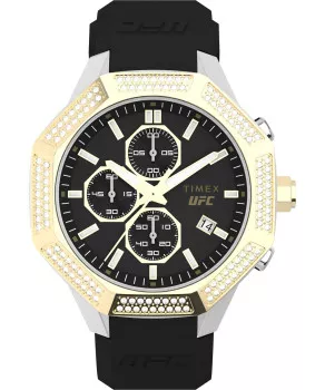 Timex® Chronographe 'Ufc King Chrono' Hommes Montre TW2V99200