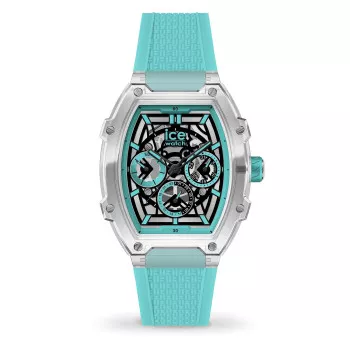 Ice Watch® Multi Dial 'Ice boliday - clear blue skel' Unisex Horloge (Medium) 024287