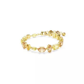 Swarovski® 'Gema' Damen Verchromtem Metall Armbänd - Gold 5718072